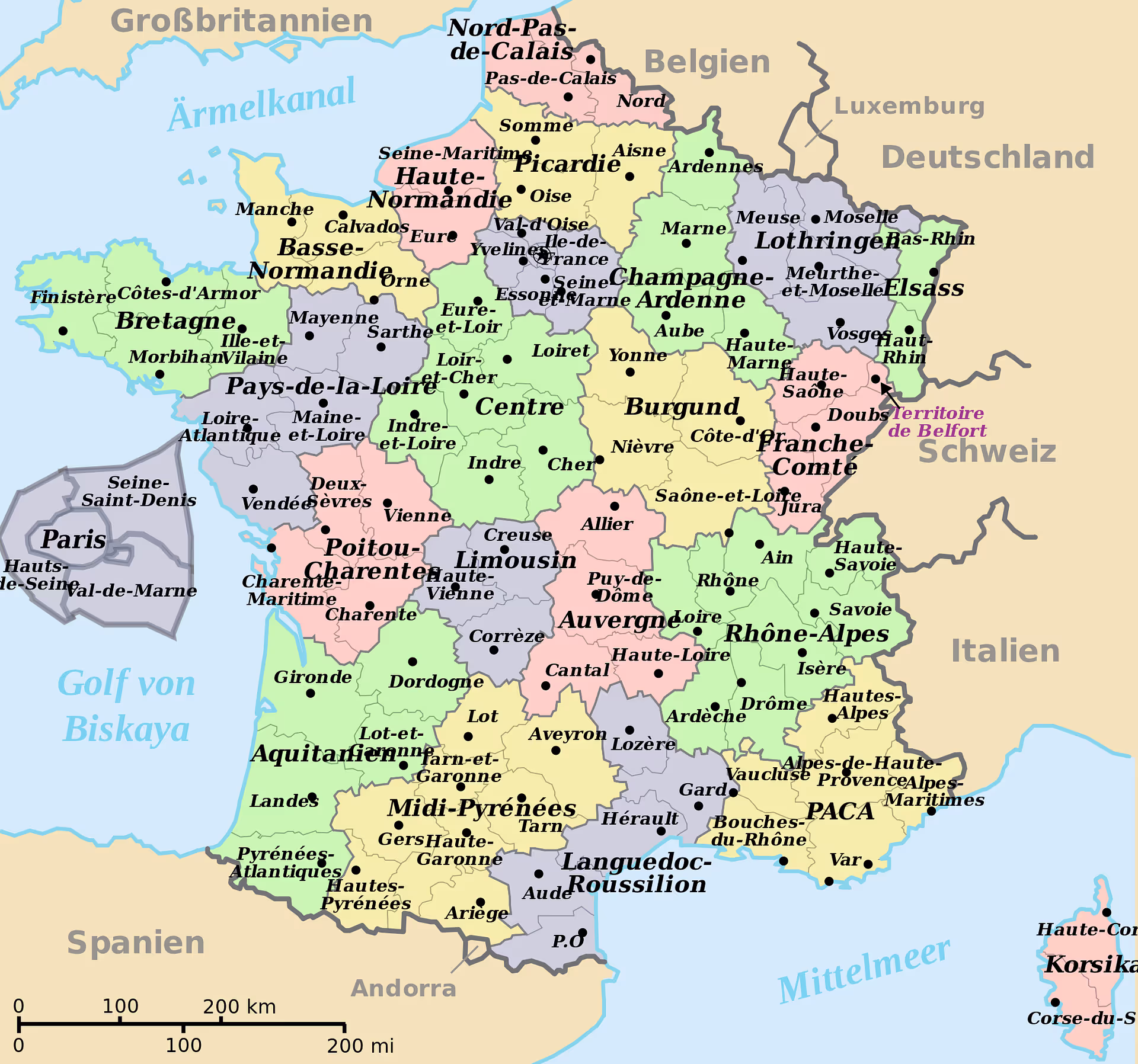 Quelles sont les aides en France pour financer son permis ? Découpage par région