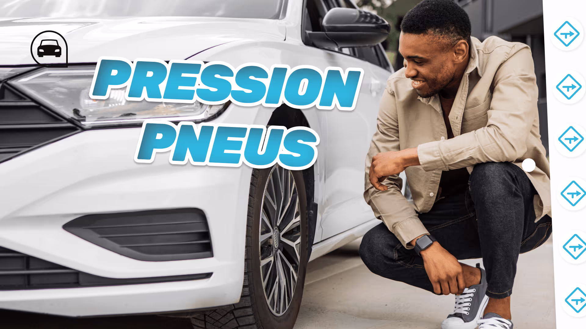 Comment bien faire la pression des pneus ?