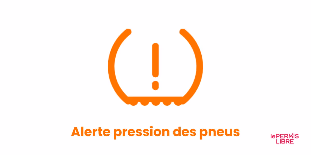 Voyant alerte pression des pneus
