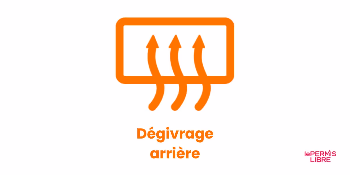 Voyant dégivrage arrière