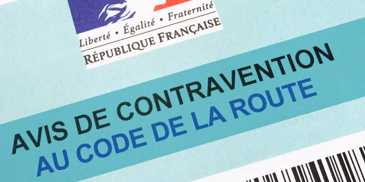 Avis de contravention