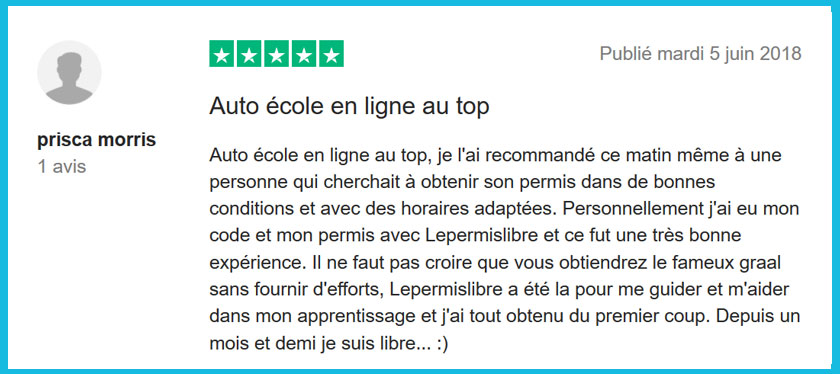 avis candidats lePERMISLIBRE