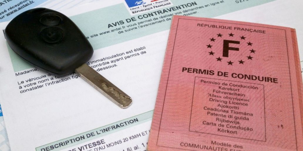 Avis de contravention permis