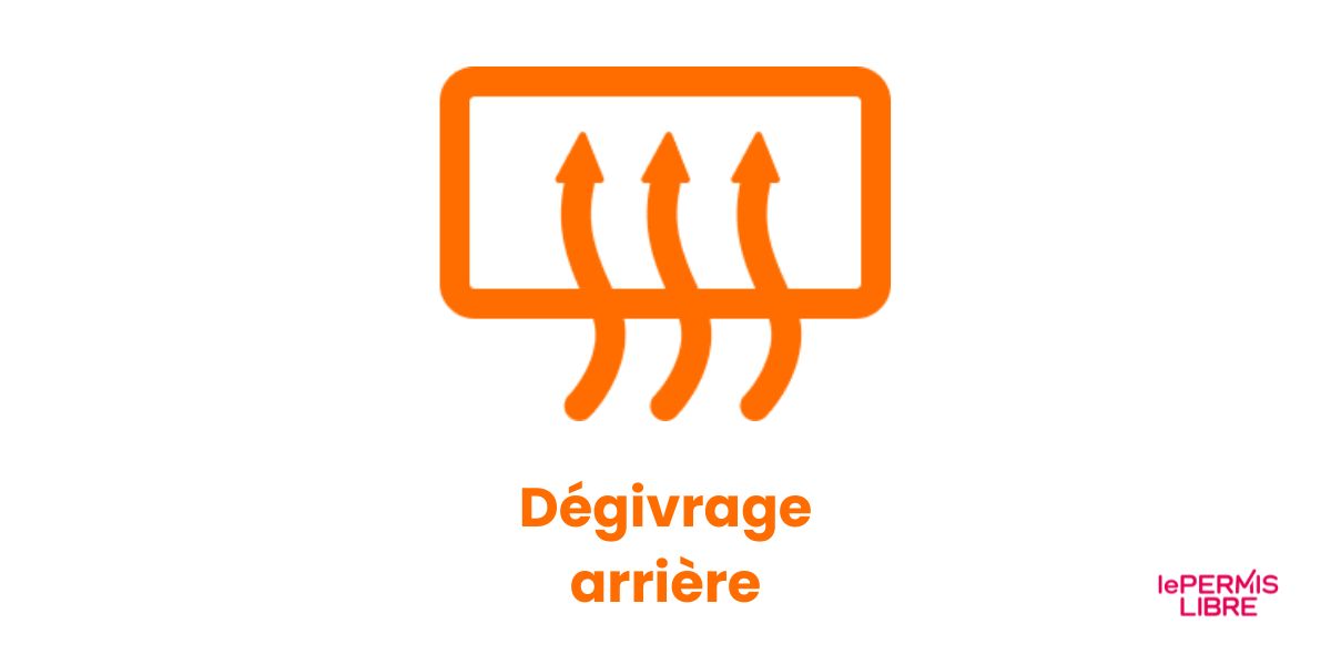 Voyant dégivrage arrière