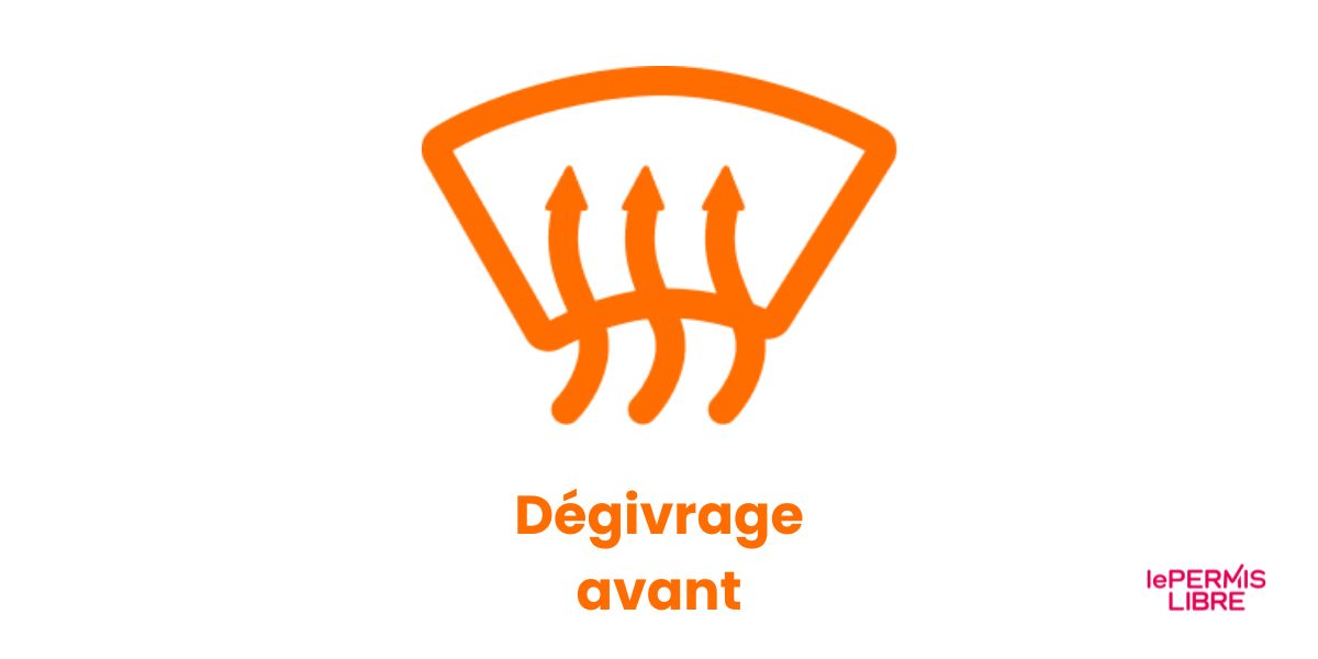 Voyant dégivrage avant