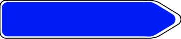 Panneau de direction autoroute