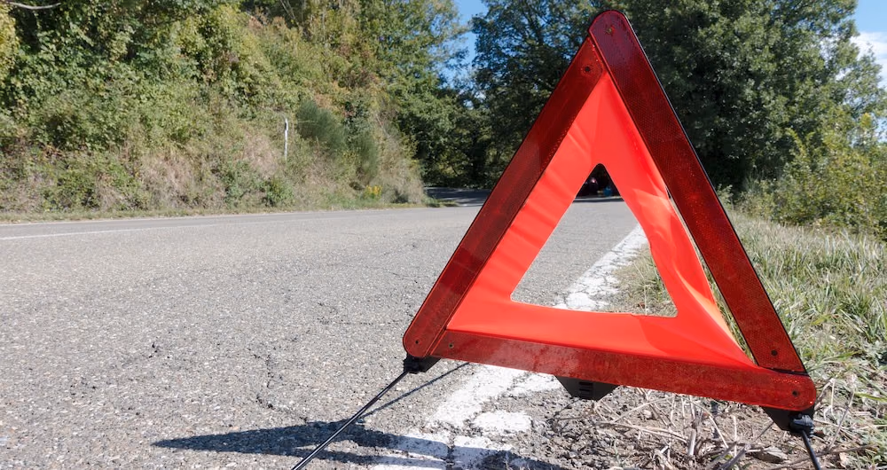 triangle accident