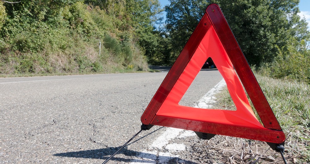triangle accident