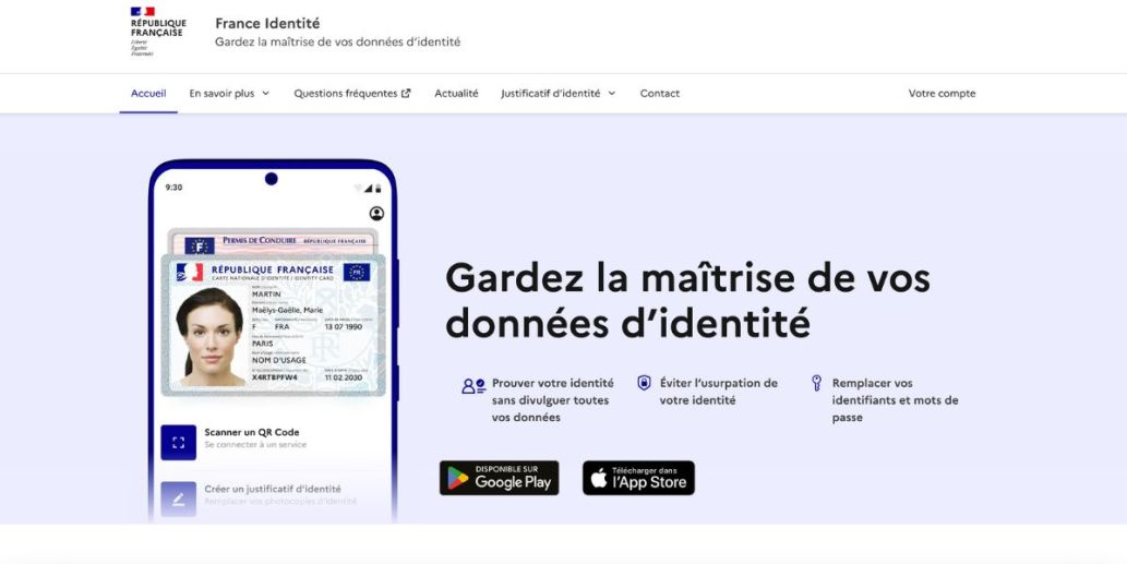 Application France Identité