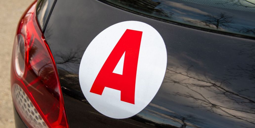 Disque A jeune conducteur