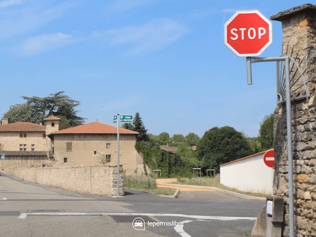 Panneau de stop