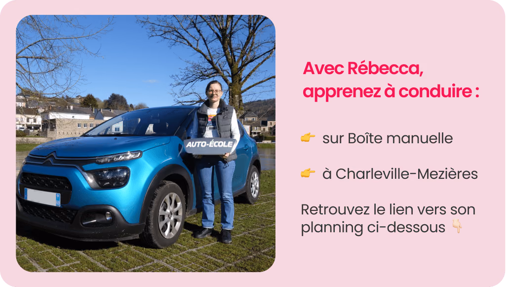 Rebecca enseignante lepermislibre à Charleville-Mézières