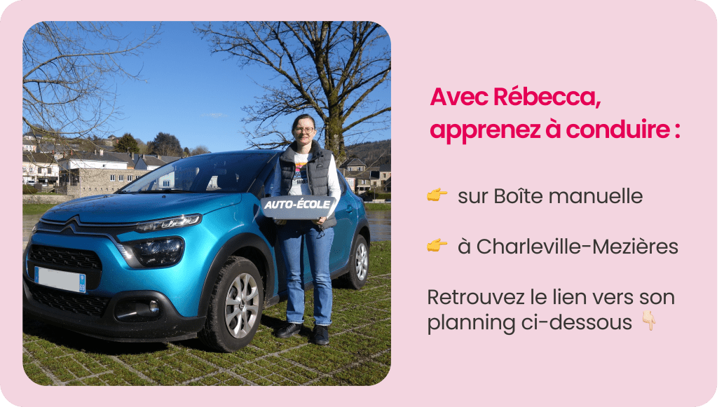 Rebecca enseignante lepermislibre à Charleville-Mézières